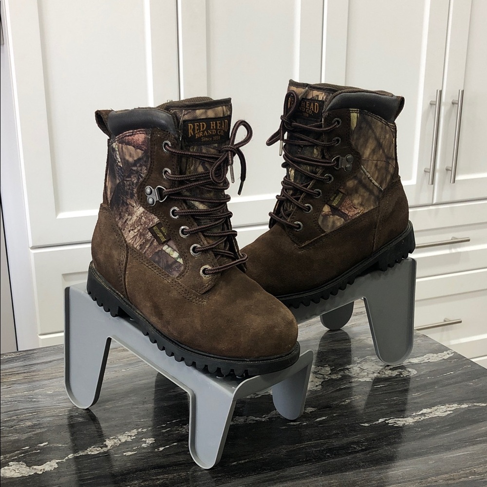RedHead Youth Camo Insulated Waterproof Hunting Boots – Size 3